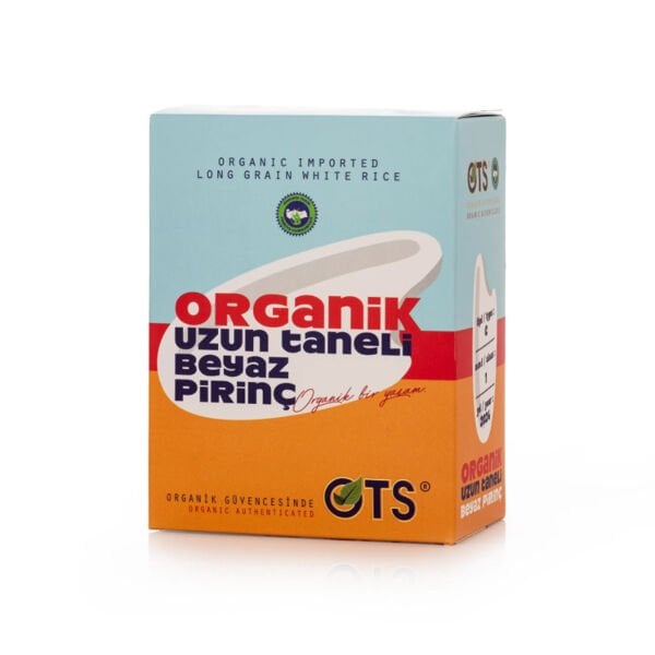 Ots Organik Uzun Taneli Beyaz Pirinç 500 g
