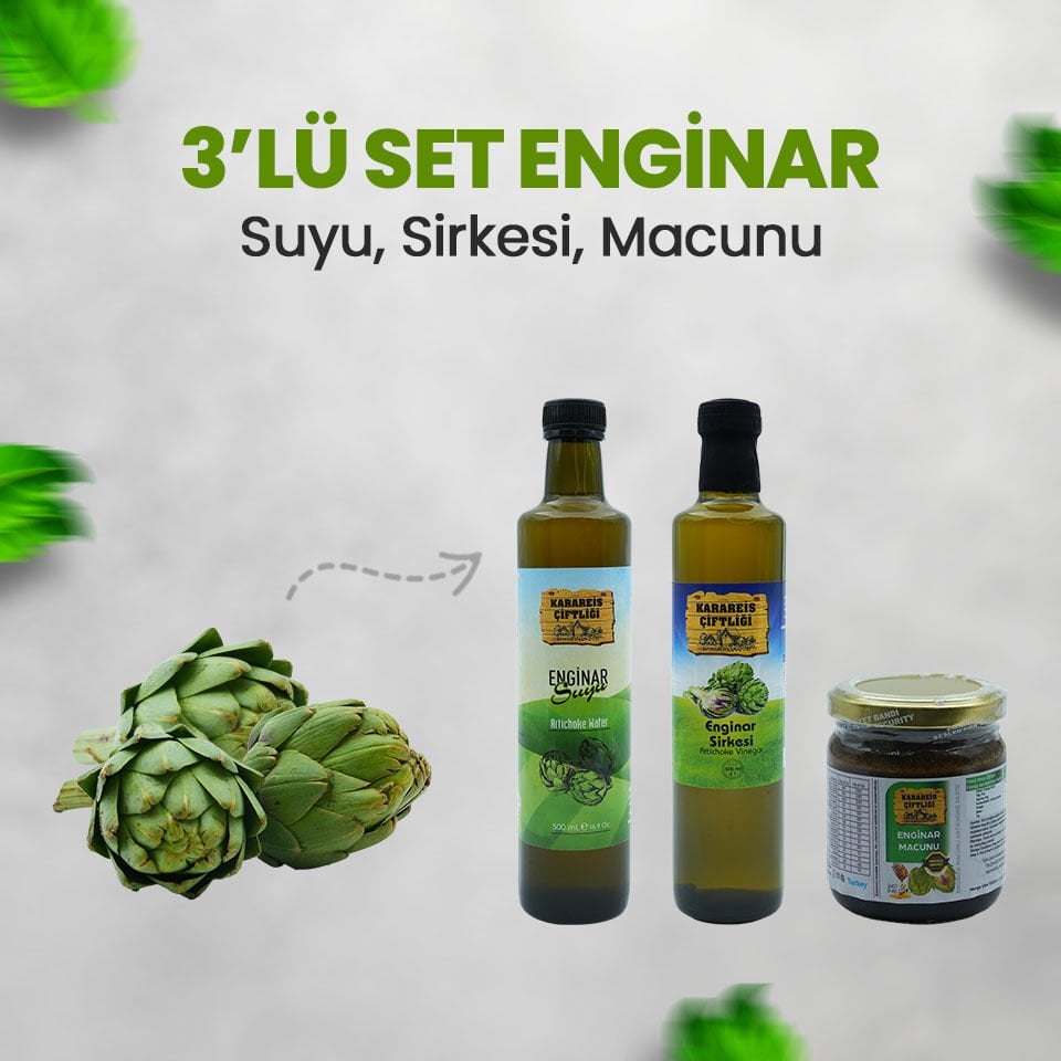 Enginar Suyu, Sirkesi, Macunu