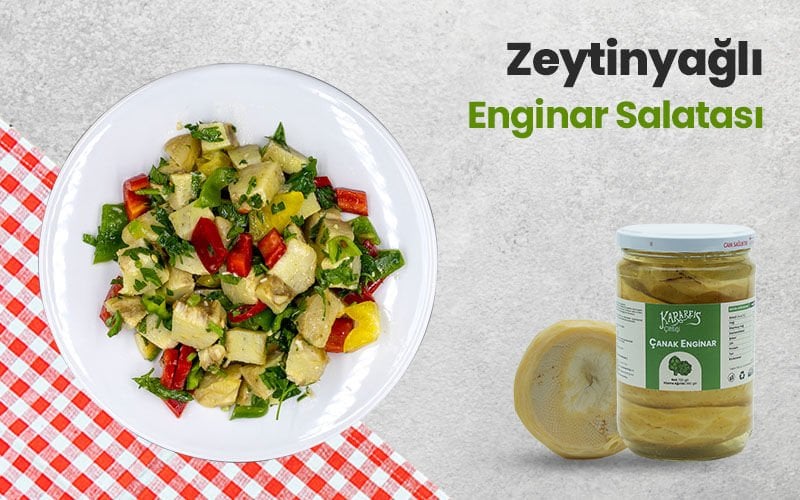Enginar Salatası