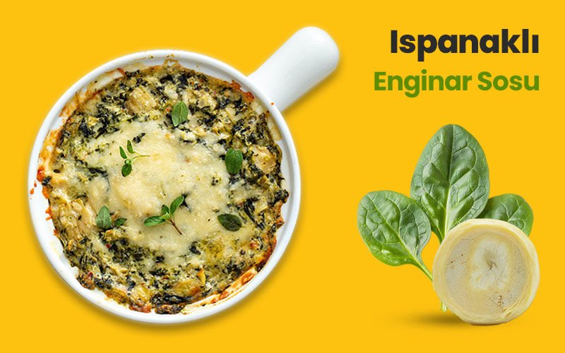 Ispanaklı Enginar Sosu