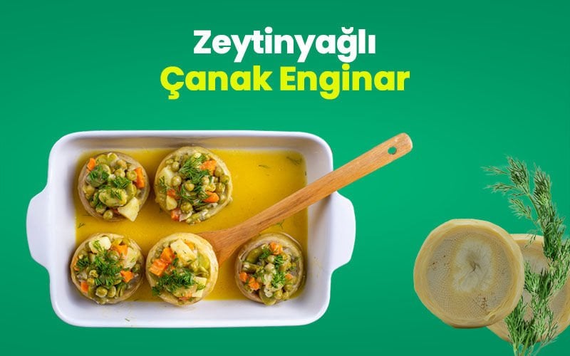 Zeytinyağlı Çanak Enginar