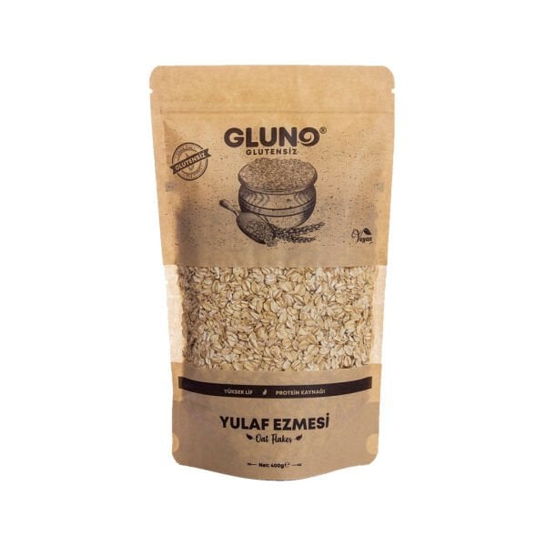 Gluno Glutensiz Yulaf Ezmesi 400 G