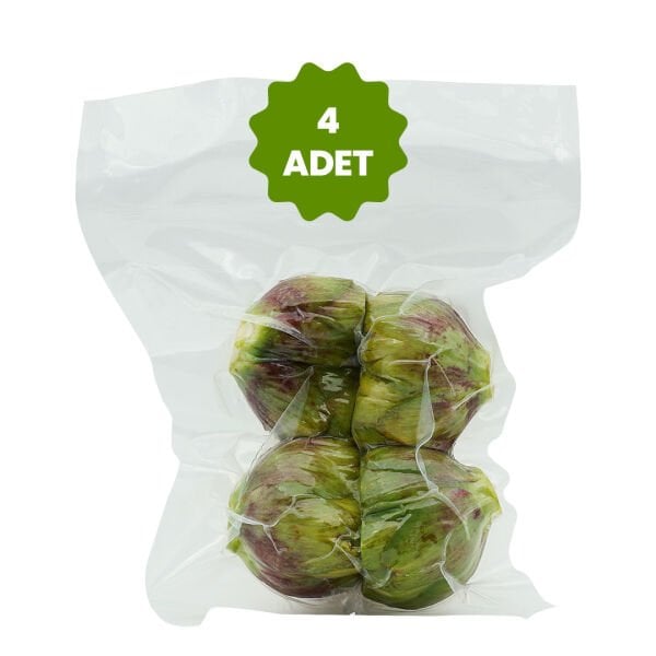 4 Adet Taze Dolmalık Enginar (Soyulmuş)