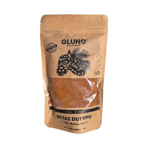 Gluno Glutensiz Beyaz Dut Unu 250 G
