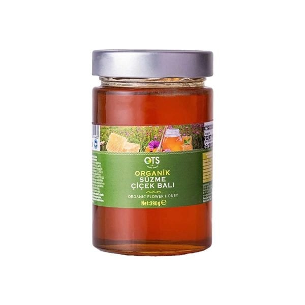 Ots Organik Süzme Çiçek Balı 390 Gr
