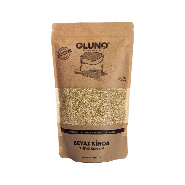 Gluno Glutensiz Beyaz Kinoa 500 gr