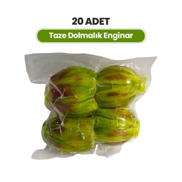 Taze 20 adet Dolmalık Enginar (Soyulmuş)