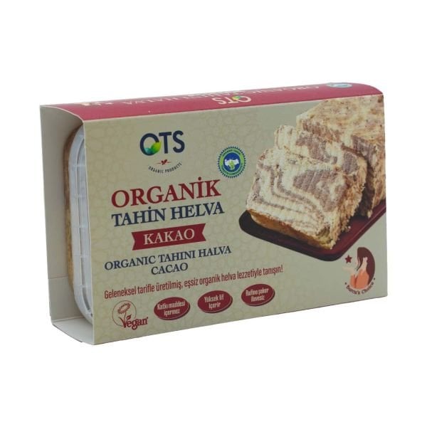 OTS Organik Kakaolu Tahin Helvası 200 g