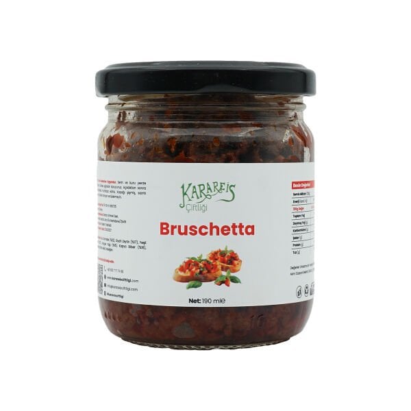 Zeytin ve Kapya Biberli Bruschetta Sos 190 G