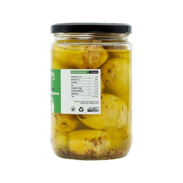 Yağda Marine Enginar Konservesi 660 Cc