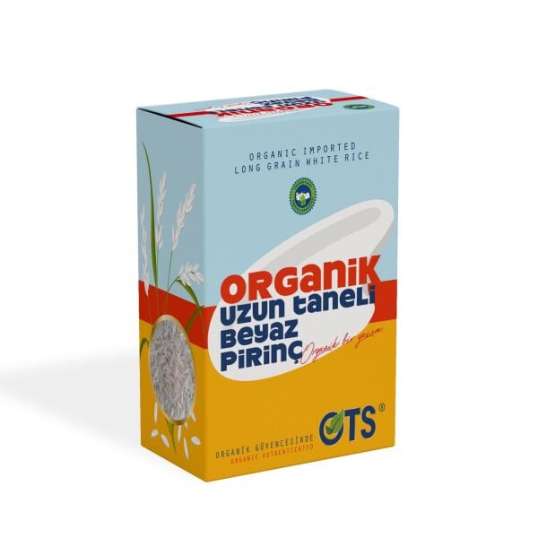 Ots Organik Uzun Taneli Beyaz Pirinç 500 g
