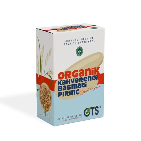 Ots Organik Kahverengi Basmati Pirinç 500 G