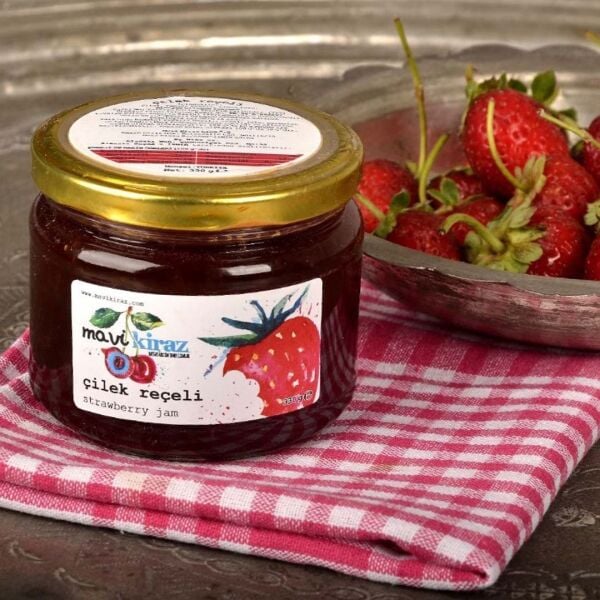 Çilek Reçeli 380 Gr.