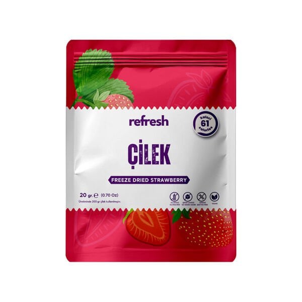 Freeze Dried Çilek 20 Gr